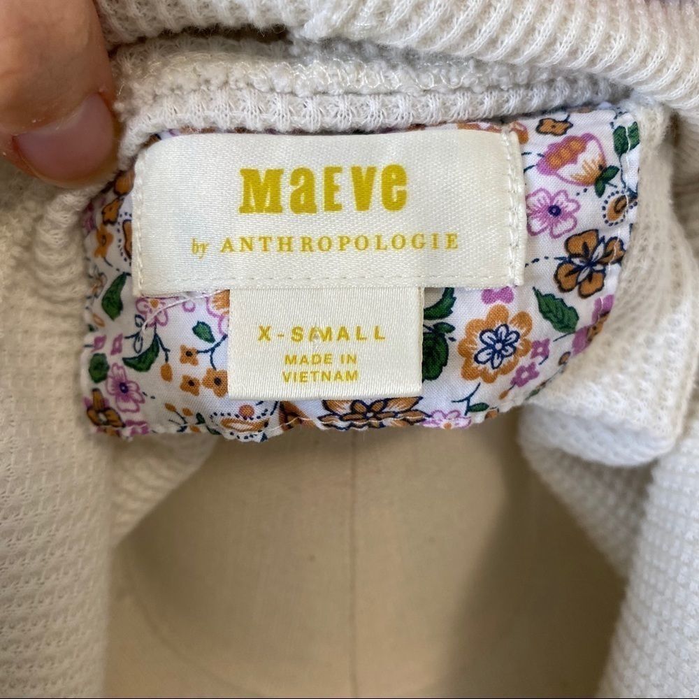 Anthropologie Maeve Ainsley Turtleneck Thermal Top - Picture 15 of 15